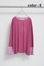 画像をギャラリービューアに読み込む, MESH L/S TEE_PINK