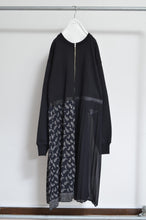 Load image into Gallery viewer, ZIP UP SWEAT OP BLK / 01