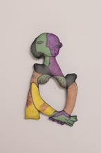 Load image into Gallery viewer, SCARF CUSHION FLAME/PICASSO_NAV