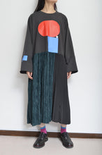 Load image into Gallery viewer, PLEATED TEE OP(PRINT)_CHA/Mi_B