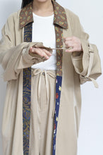 Load image into Gallery viewer, ROBE TRENCH COAT_TENCEL (02/BEG)