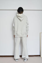 画像をギャラリービューアに読み込む, CUT AND CONNECTED BACKPILE HOODIE / GRAY
