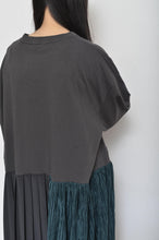 Load image into Gallery viewer, PLEATED TEE OP(PRINT)_CHA/Mi_B