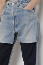 Load image into Gallery viewer, SLIT DENIM PT (MELTON) / 01_NAV