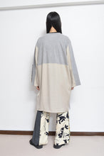画像をギャラリービューアに読み込む, SWITCHING TEE OP_GRAY*BEIGE / B