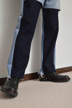Load image into Gallery viewer, SLIT DENIM PT (MELTON) / 01_NAV