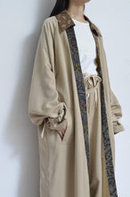 Load image into Gallery viewer, ROBE TRENCH COAT_TENCEL (02/BEG)