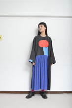 Load image into Gallery viewer, PLEATED TEE OP(PRINT)_CHA/Mi_A