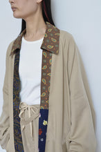 Load image into Gallery viewer, ROBE TRENCH COAT_TENCEL (02/BEG)