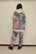 画像をギャラリービューアに読み込む, PRINT SWEAT PT(GRY/CAT_02)