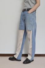 Load image into Gallery viewer, SLIT DENIM PT (MELTON) / 02_BEG