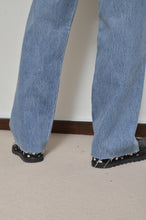 Load image into Gallery viewer, SLIT DENIM PT (MELTON) / 02_BEG