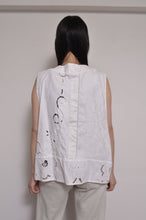 Load image into Gallery viewer, TABLE CLOTH △ SHAWL COAT/SHORT LINER set_WHT