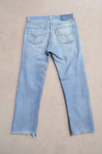 Load image into Gallery viewer, SLIT DENIM PT (MELTON) / 01_NAV