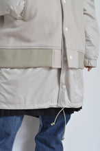 Load image into Gallery viewer, REMIX MELTON LAYER STADIUM JACKET/BEG/01