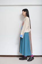 Load image into Gallery viewer, PLEATED TEE OP(PRINT)_BEG/Mi_B