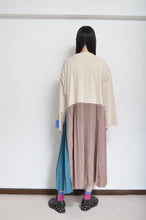 Load image into Gallery viewer, PLEATED TEE OP(PRINT)_BEG/Mi_B