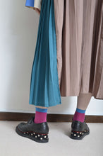 Load image into Gallery viewer, PLEATED TEE OP(PRINT)_BEG/Mi_B