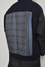 Load image into Gallery viewer, REMIX MELTON LAYER STADIUM JACKET/NAV/01