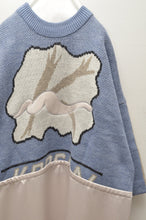 Load image into Gallery viewer, nyoroli KNIT*SATIN OP / WHT_00