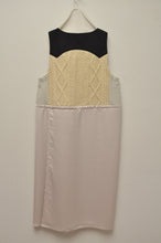 Load image into Gallery viewer, KNIT TANK OP / WHT_00