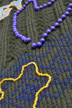 Load image into Gallery viewer, GAME SH PATCH KNIT P/O_FLOWER