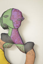 Load image into Gallery viewer, SCARF CUSHION FLAME/PICASSO