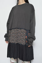 画像をギャラリービューアに読み込む, TIERED L/S T OP 01 / CHARCOAL_A