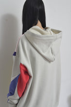 画像をギャラリービューアに読み込む, CUT AND CONNECTED BACKPILE HOODIE / CRAZY