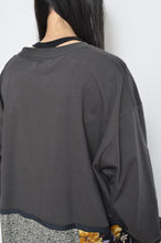 画像をギャラリービューアに読み込む, TIERED L/S T OP 01 / CHARCOAL_B