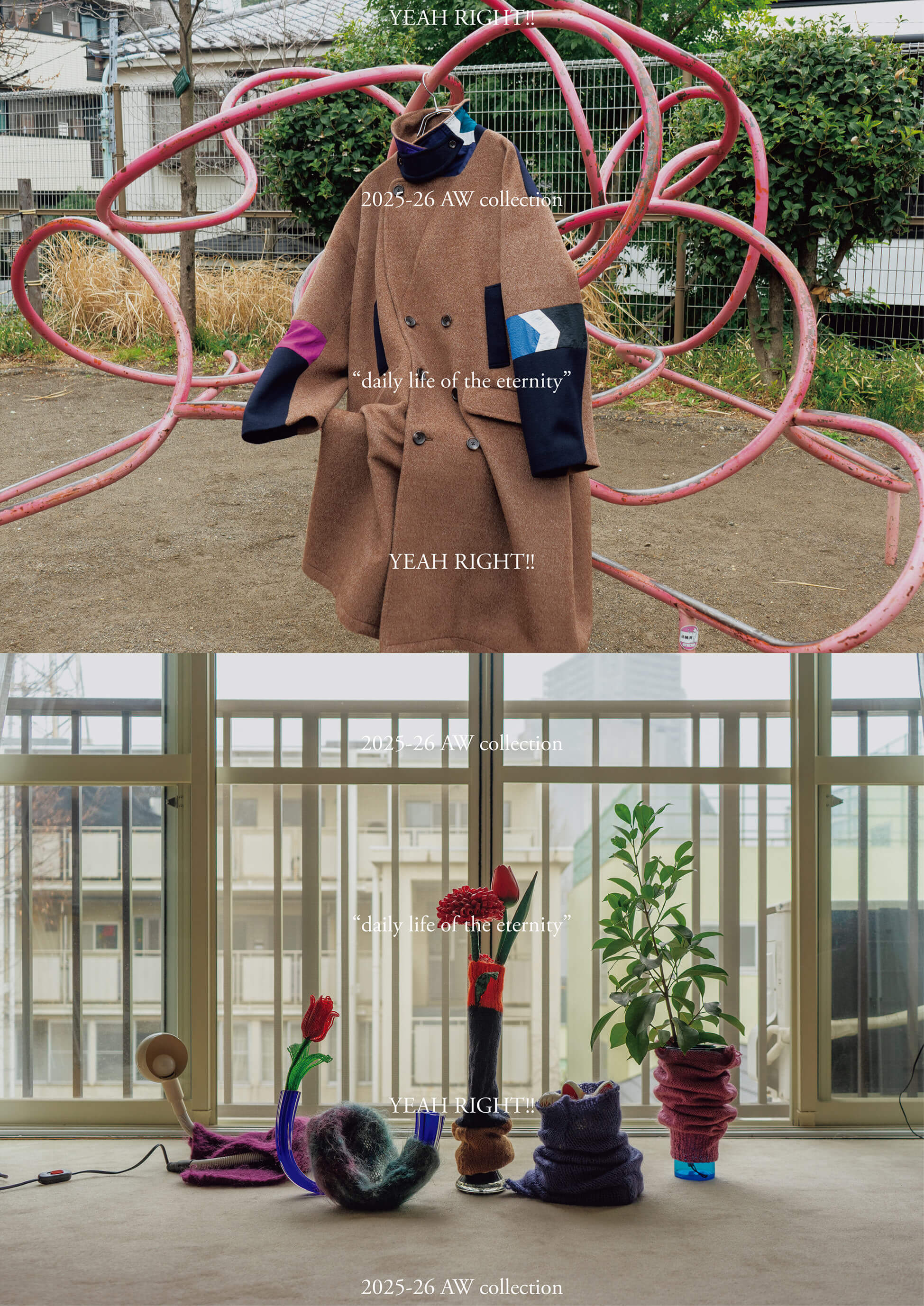 トップス 2025S/S YEAH RIGHT!! COLLECTION – here/YEAH RIGHT!!