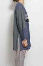 Load image into Gallery viewer, VOILLE FRINGE L/S T_NAV_01
