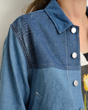 Load image into Gallery viewer, PANEL DENIM BLOUSON/毎日だ/01 size A
