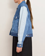 Load image into Gallery viewer, PANEL DENIM BLOUSON/毎日だ/01 size A
