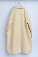 画像をギャラリービューアに読み込む, YELW ANGORA MELTON P-COAT_01 size
