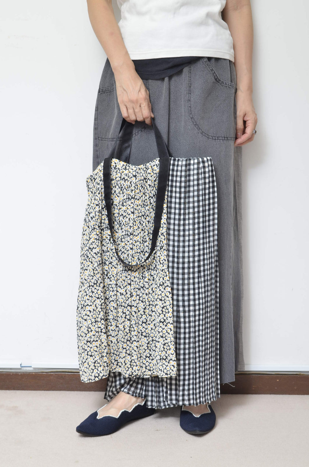 PLEATED BAG/LARGE_D