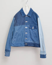 Load image into Gallery viewer, PANEL DENIM BLOUSON/毎日だ/01 size A

