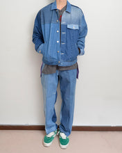 Load image into Gallery viewer, PANEL DENIM SLACKS / 02 size A
