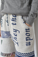 Load image into Gallery viewer, WHT FRINGE RUG SHORTS_01size

