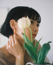 画像をギャラリービューアに読み込む, A_YAGA × YEAH RIGHT!!_Glass And Beads Hoop U Pierce

