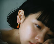 画像をギャラリービューアに読み込む, A_YAGA × YEAH RIGHT!!_Glass And Beads Hoop U Pierce
