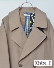 Load image into Gallery viewer, Flower charm pea coat / peach skin
