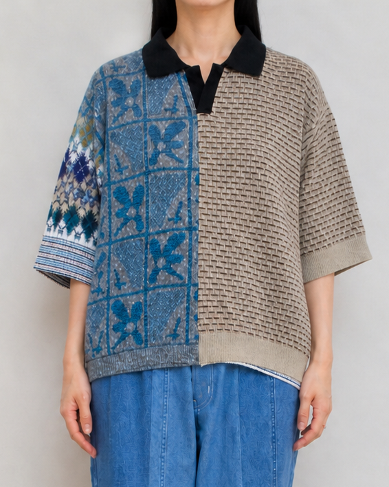 YEAH RIGHT!!リメイクトップス W SLEEVE TOPS / BEIGE / リメイクトップス | シープ / SHEEP | YEAH