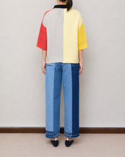 画像をギャラリービューアに読み込む, PANEL S/S POLO / SUMMER KNIT_02 size_B
