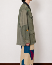 画像をギャラリービューアに読み込む, FRAGMENT MILITARY SHIRT (YIN &amp; YANG SLEEVE)/02 size_B

