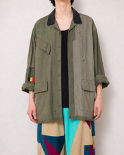 画像をギャラリービューアに読み込む, FRAGMENT MILITARY SHIRT (YIN &amp; YANG SLEEVE)/02 size_B
