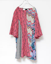 Load image into Gallery viewer, Mixed pattern panel dress_A
