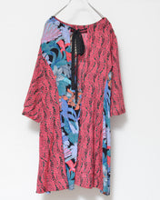 Load image into Gallery viewer, Mixed pattern panel dress_A
