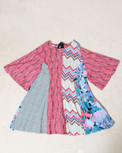 Load image into Gallery viewer, Mixed pattern panel dress_A
