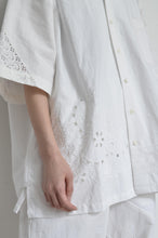 画像をギャラリービューアに読み込む, TABLE CLOTH OPEN COLLAR SH / OFF WHITE_01
